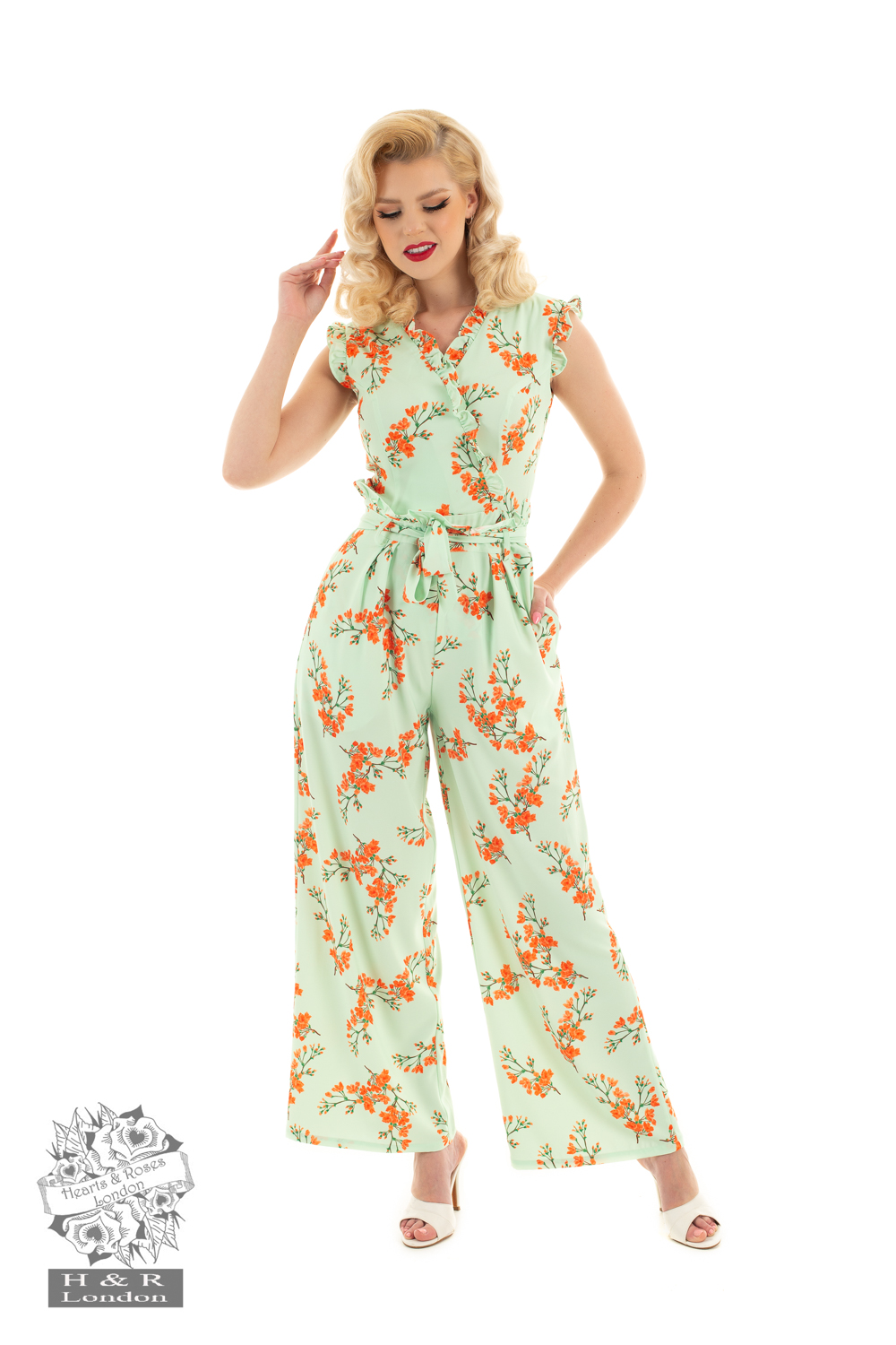 Delores Floral Trousers